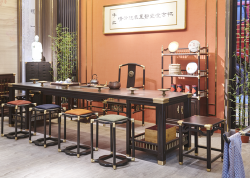 客厅家具-中式家具-茶桌