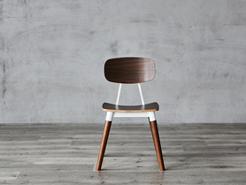 夹板餐椅 MS-521-STW