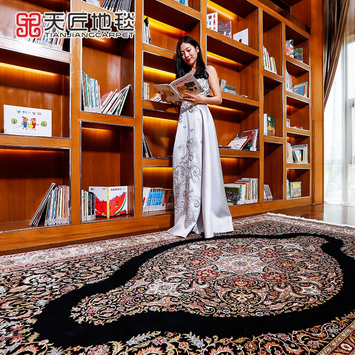 客厅卧室书房地毯别墅波斯经典花纹花卉1.8x2.7m