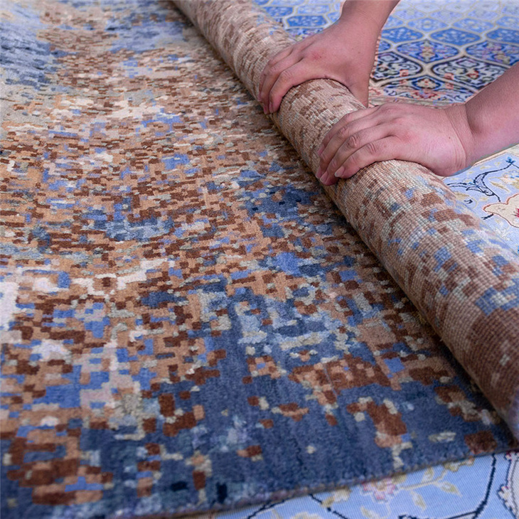 印度进口羊毛地毯现代地毯