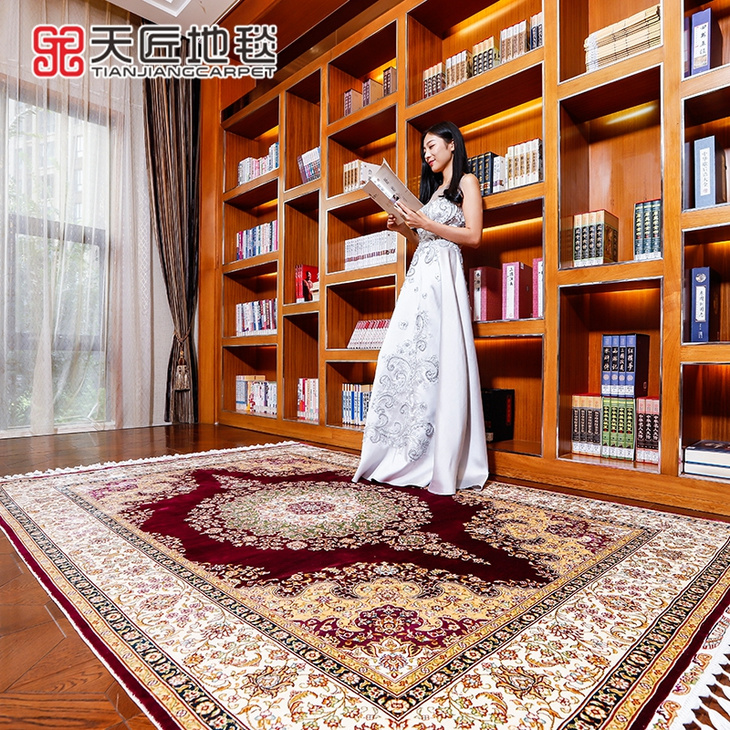手工真丝地毯客厅卧室地毯168x244cm系列