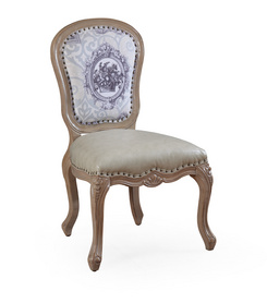 烟灰色法式餐椅HY-1466-1