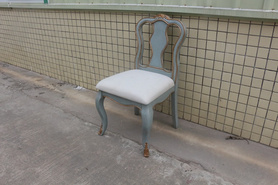 灰蓝色单椅HY-1487-1