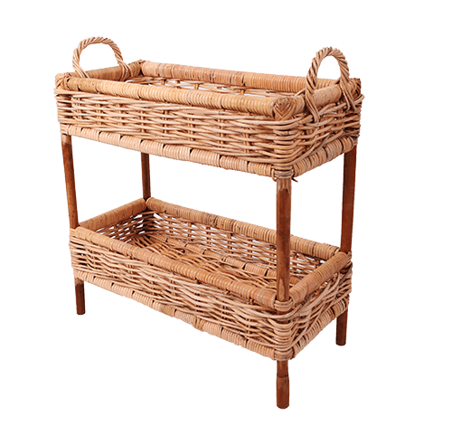 rattan storage basket 90839