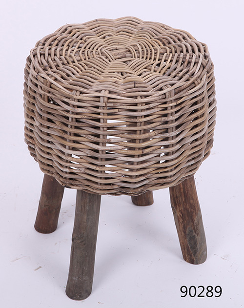 RATTAN STOOL90289