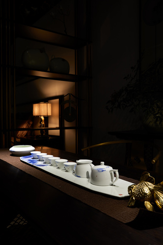 新中式  茶室空間  家居飾品