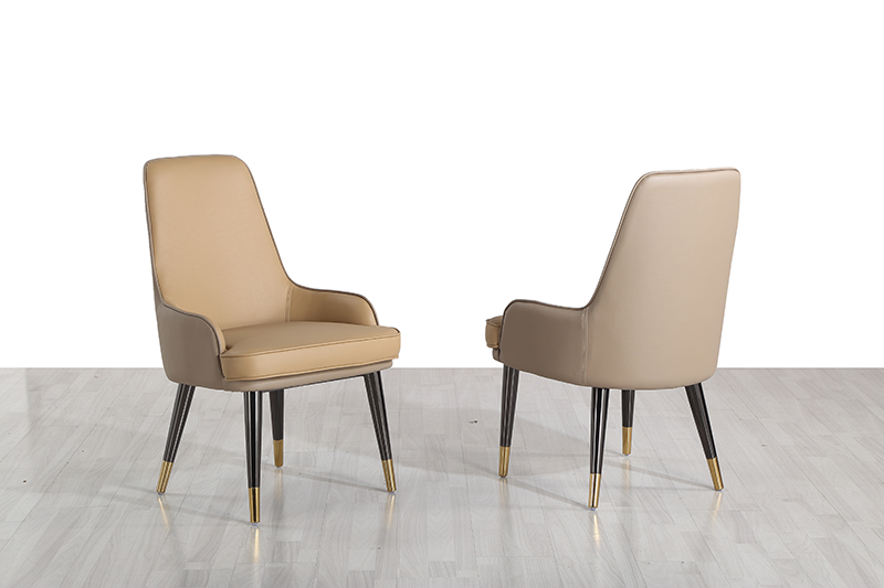 Metal stainless steel dining chair