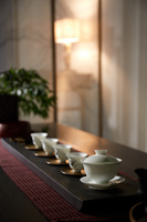 新中式  茶室空間  家居飾品
