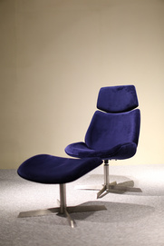 Lounge chair with ottoman L41B&D