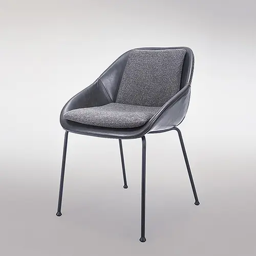 Modern Grey Light Luxury Dining Chair  EC16029