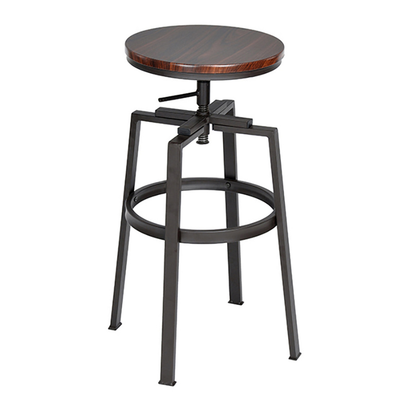 Industrial style barstool SC27301