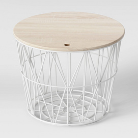 Wire basket coffee table ST28860F