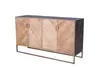 MD07-257 (2)-Wrought iron stainless steel sideboard cabinet