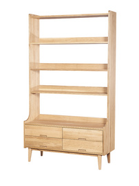 BMD08-170-Minimalist style wooden cabinet shelf