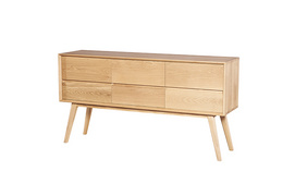 BMD07-166-Minimalist style wooden cabinet