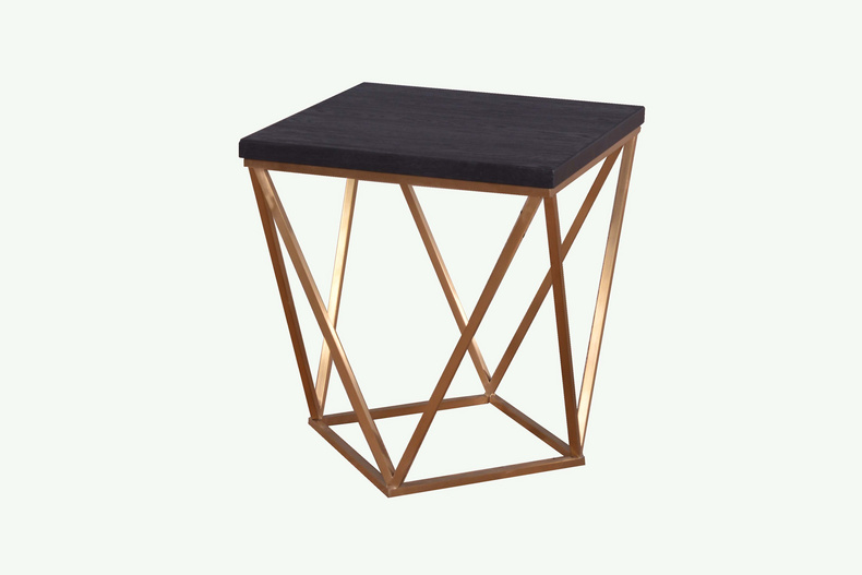 MU49-01-Wrought iron square table