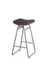 MS380-01-Wrought iron bar stool