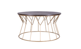 MS420-01-Wrought iron Round Tea Table