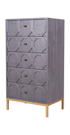 MS421-01 (1)-Wrought iron bucket cabinet