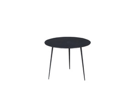 MS416-01 Black-Wrought iron round tea table