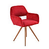 Modern Stylish Red Velvet Leisure Chair DC-202