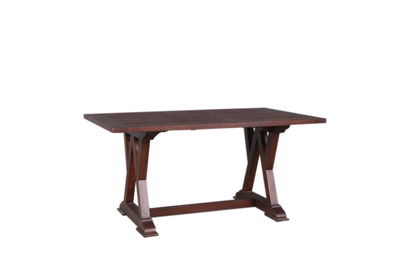 MD03-122-Oak Veneer Dining Table