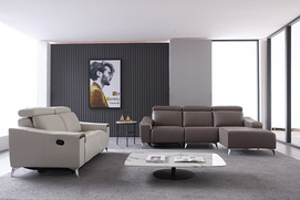 Modern Leather Stylish Recliner Sofa 8810