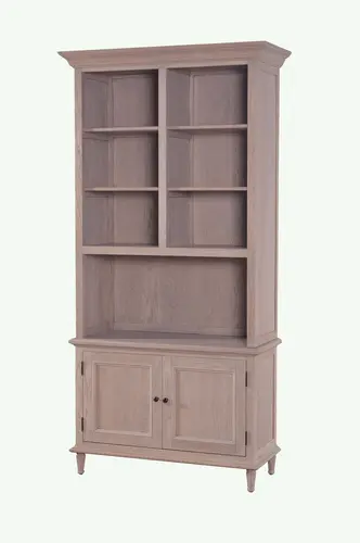 MD08-198-Oak veneer cabinet