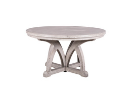 MD03-136-Oak Veneer Round Tea Table