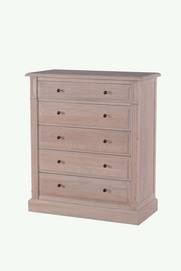 MD07-206-Oak veneer bucket cabinet