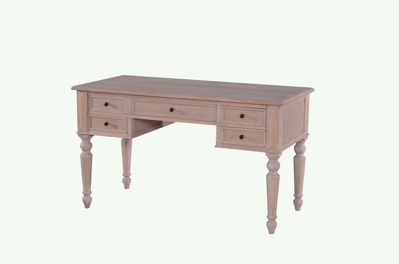 MD10-41- Oak veneer desk