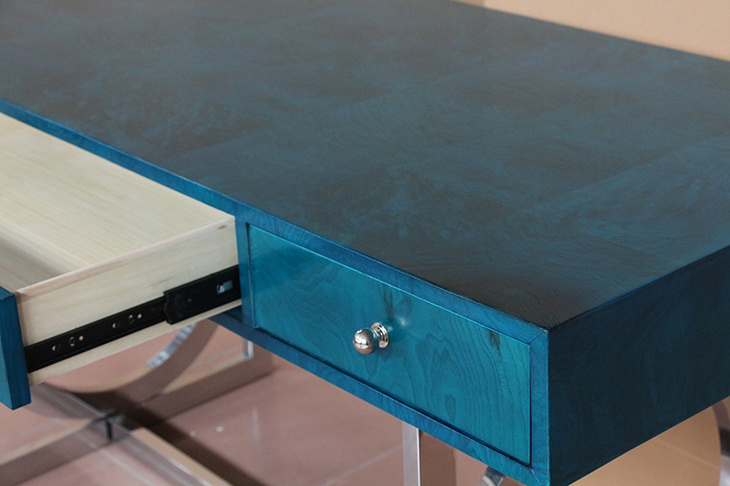 HY-18100A 孔雀蓝书桌