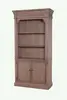 MD08-208-Oak veneer display cabinet