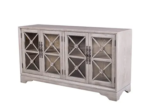 MD07-266 (1)-Oak veneer cabinet