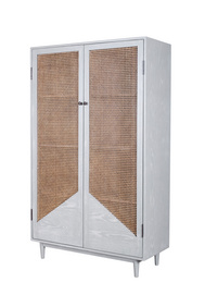 MD08-222 (2)- Oak veneer cabinet