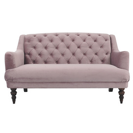 F-596 European Velvet Loveseat Sofa