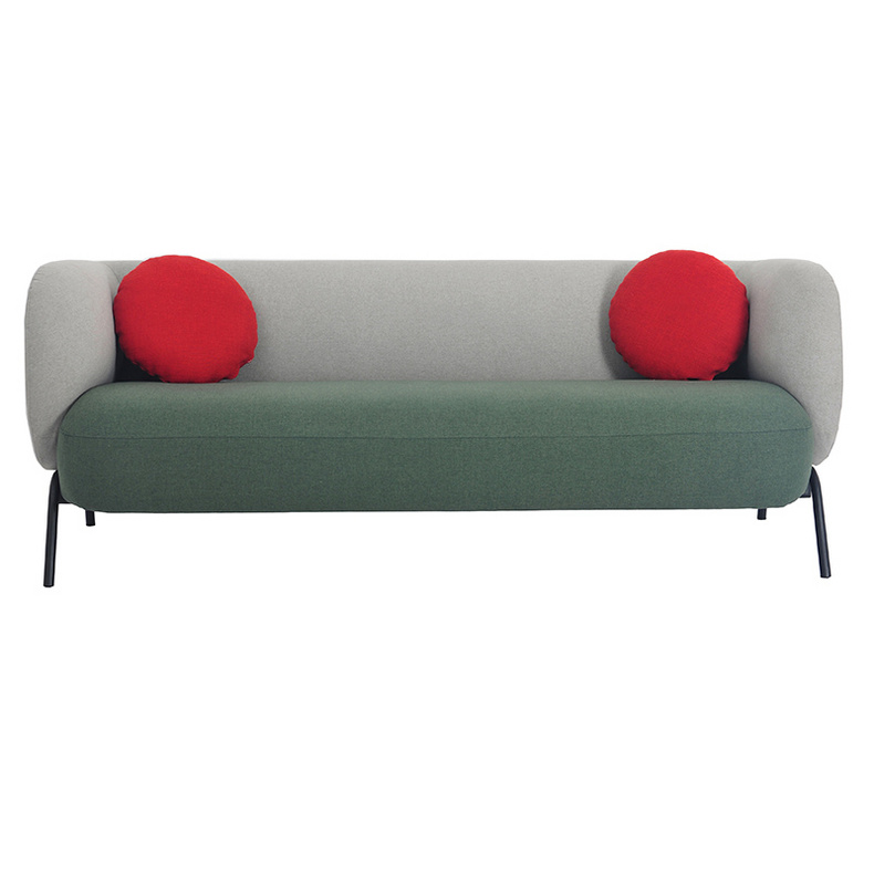 F-578 Fabric Sofa with Pillows