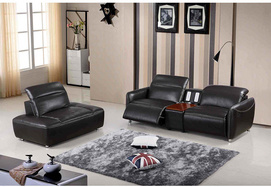 Model 9642 Stationary comtemporary sofa set with tea table