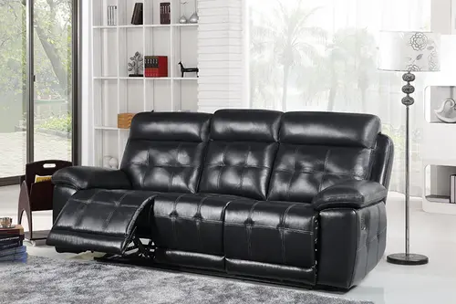 MODEL 9566 Power recliner leather sofa