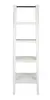 European classical style poplar white bookshelf