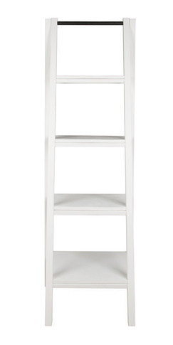 European classical style poplar white bookshelf