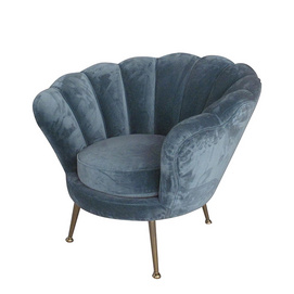 Modern Dark Blue Armchair C0206-1D