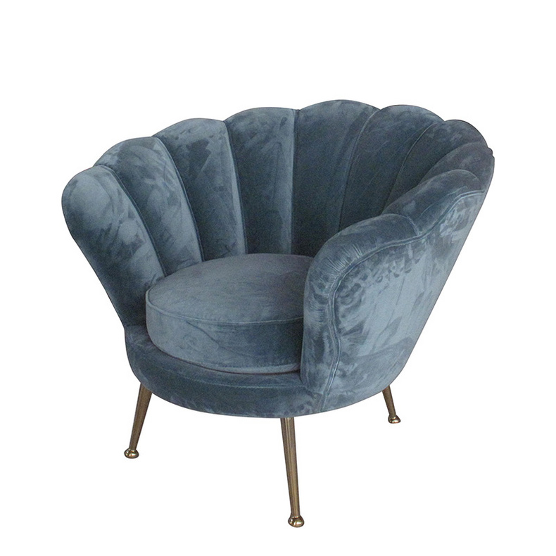 Modern Dark Blue Armchair C0206-1D
