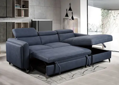 Modern Luxury Fabric Sectional Sofa #19903-L2