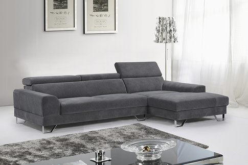 Modern Minimalist L-shaped Sofa  W8099