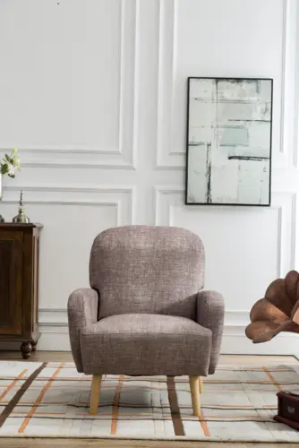 Modern Style Fabric Leisure Chair