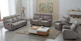 Modern Style Fabric Living Room Sofa