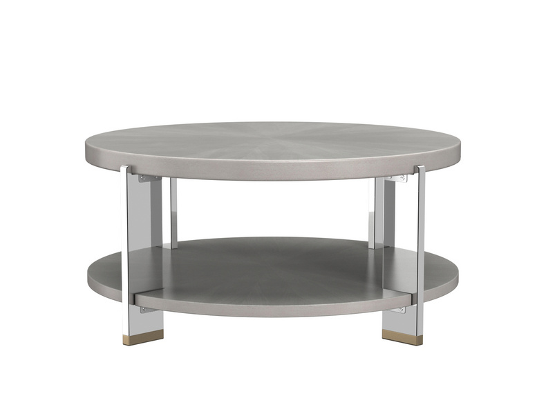 Shanghai Zhiyi Light Luxury Furniture Investment Invitation invites cooperation Verona Verona Acrylic Round Coffee Table