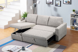 Modern Minimalist Fabric Sofa Bed  W8038
