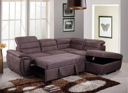 Commerical Modern Sectional Sofa with Storage Space  #19813-L3